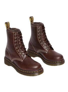 Stivales Dr Martens 1460 Serena Marrone per Donna