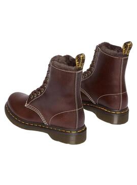 Stivales Dr Martens 1460 Serena Marrone per Donna