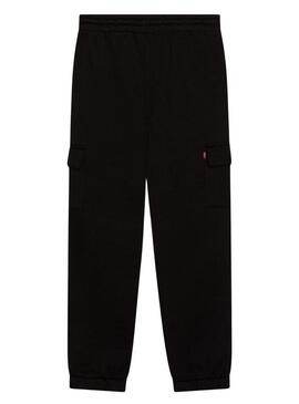 Pantaloni Levis Utility Cargo Jogger Nero Bambino