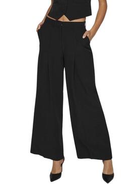 Pantalonies Vila Visimsa gamba larga Nero per Donna