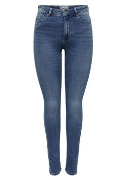 Pantaloni Jeans Only Forever Skinny Medio Donna