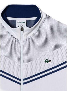 Giacca Lacoste Tennis x Daniil Medvedev Bianco