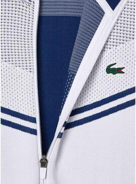 Giacca Lacoste Tennis x Daniil Medvedev Bianco