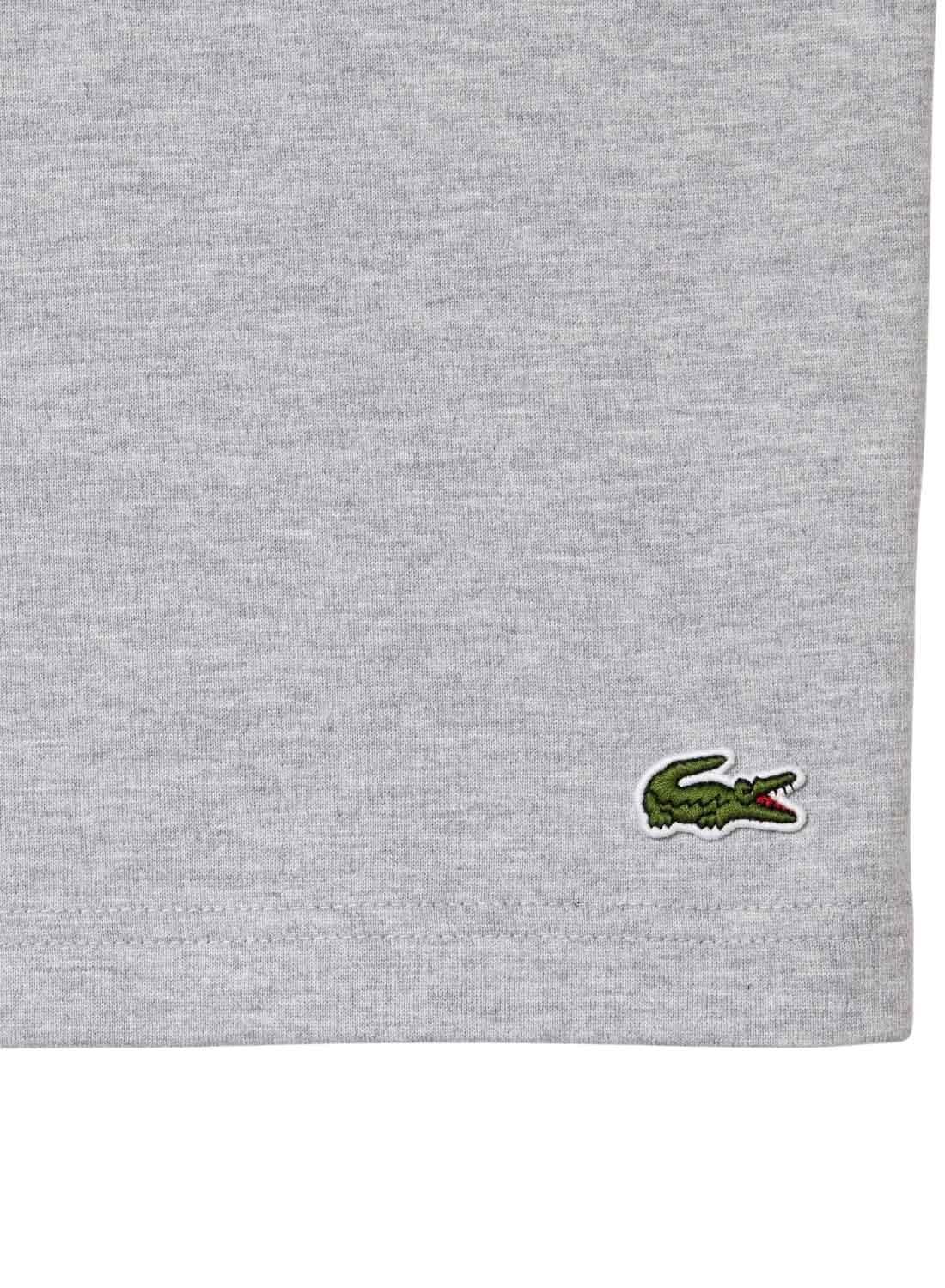 T-Shirt Lacoste Club Relaxed Grigio Unisex