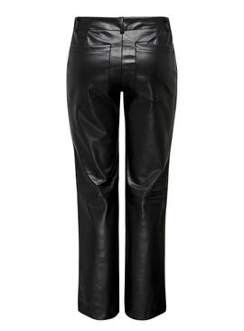 Pantalonies Only Penna Idina Similpelle Nero Donna