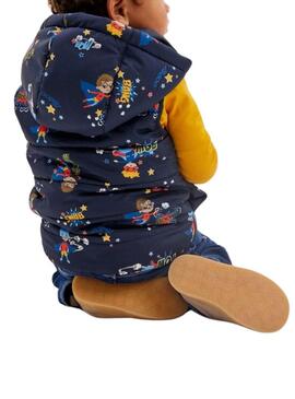 Gilet Name It My corsia Blu Navy per Bambino