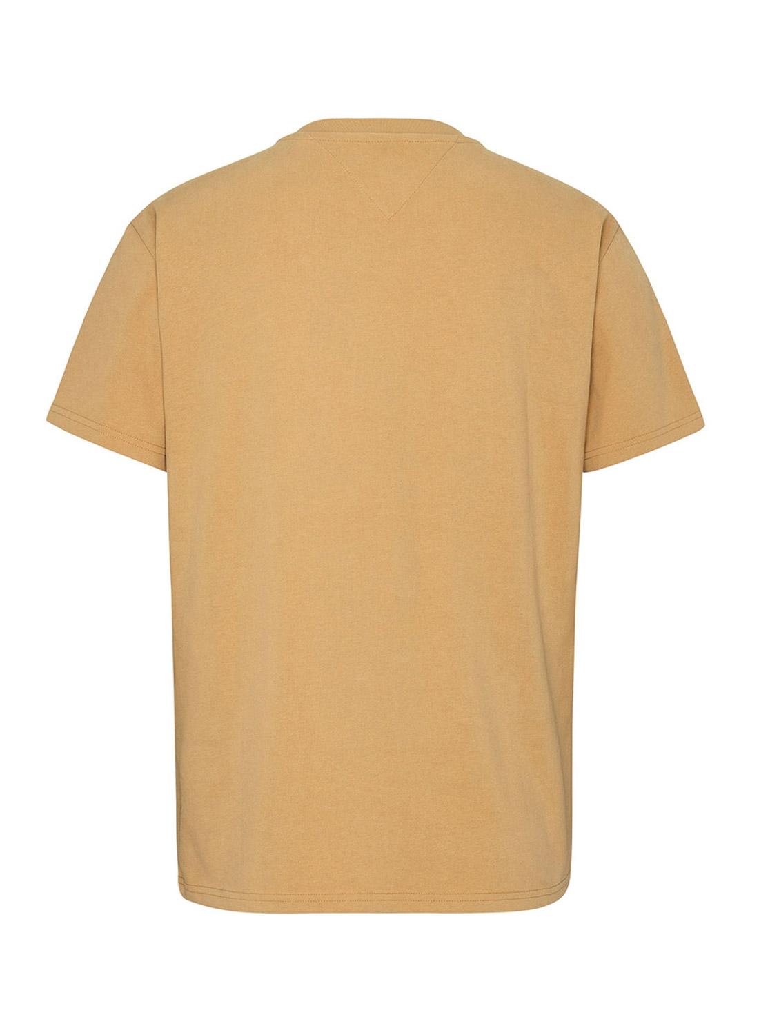 T-Shirt Tommy Jeans Luxe Athletic Camel Uomo