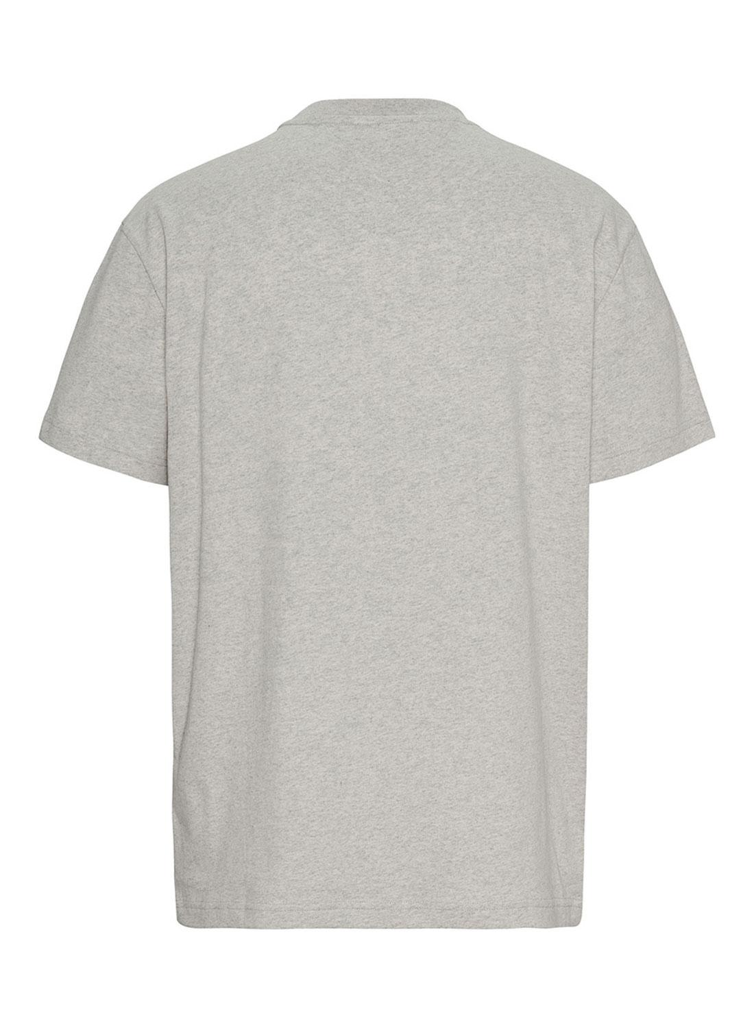 T-Shirt Tommy Jeans Gold Arch Grigio per Uomo