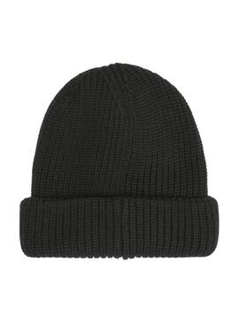 Cappello Tommy Jeans De Knitted Con Logo Nero