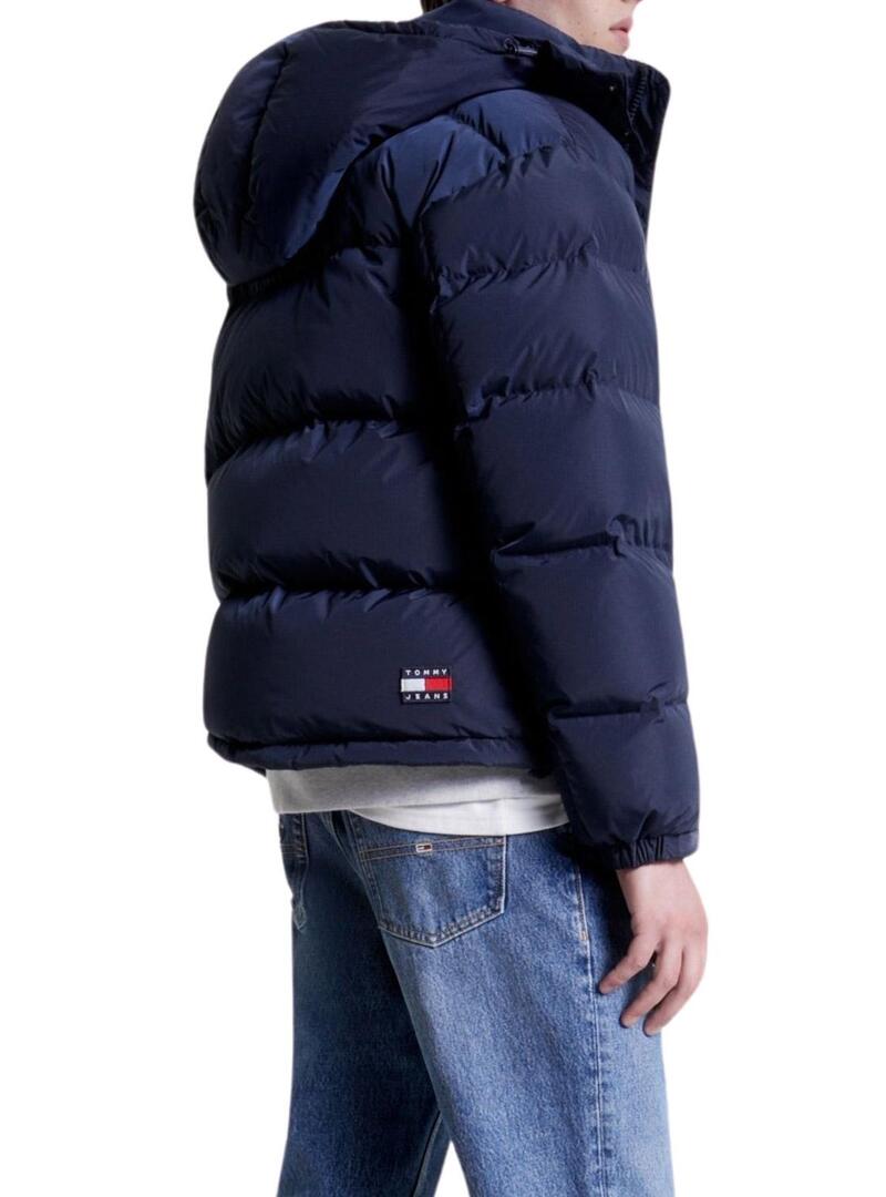 Giacca Tommy Jeans Alaska Puffer Blu Navy Uomo