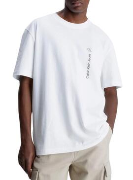 T-Shirt Calvin Klein Vertical Institutional