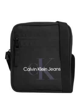 Borsa a Tracolla Calvin Klein Jeans Reporter Nero Uomo