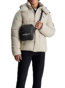 Borsa a Tracolla Calvin Klein Jeans Reporter Nero Uomo