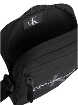 Borsa a Tracolla Calvin Klein Jeans Reporter Nero Uomo