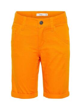 Shorts Name it Sofus Orange Per Bambino