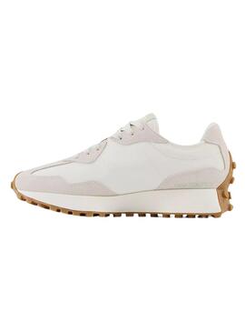 Sneakers New Balance 327 Bianco Menta per Donna