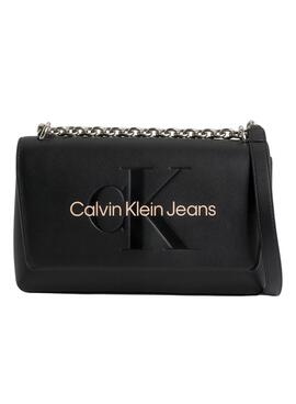 Borsa Calvin Klein Jeans Sculpted Nero Donna