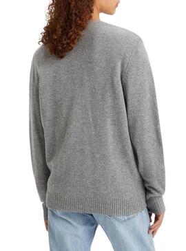 Pullover Levis Original Grigio per Uomo