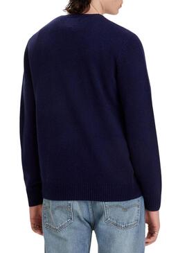 Pullover Levis Original Blu Navy per Uomo