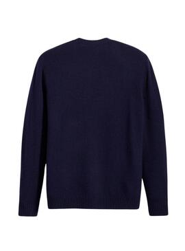 Pullover Levis Original Blu Navy per Uomo