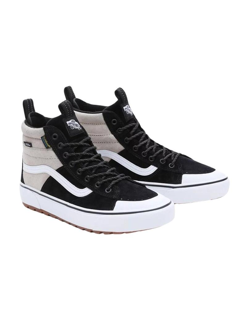 Sneakers Vans UA Sk8 Hi Neros e Beige per Uomo