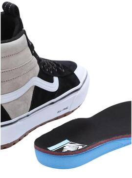 Sneakers Vans UA Sk8 Hi Neros e Beige per Uomo