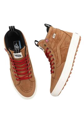 Sneakers Vans UA Sk8 Hi Marrone per Uomo