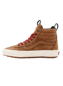 Sneakers Vans UA Sk8 Hi Marrone per Uomo