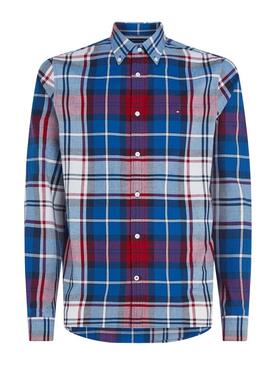 Camicia Tommy Hilfiger Oxford Tartan Multi Uomo