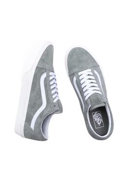 Sneakers Vans Old Skool Grigio per Donna