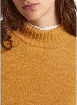 Pullover Pepe Jeans Denisse Perkins Camel per Donna