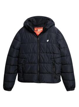 Giacca Superdry Sports Puffer Blu Navy Uomo