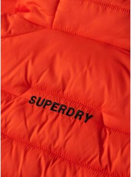 Giacca Superdry Fuji Sport Arancione per Uomo