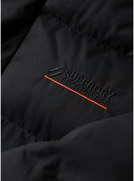 Giacca Superdry Microfibra Sport Nero Uomo