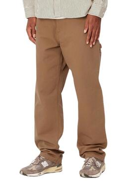 Pantalonies Carhartt Single Knee Camel per Uomo