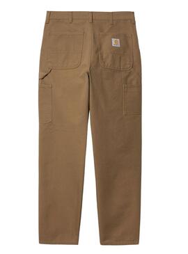 Pantalonies Carhartt Single Knee Camel per Uomo