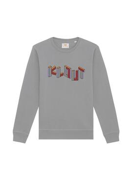 Felpa Klout Art Grigio Unisex