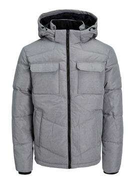 Giacca Jack & Jones Muratore Grigio per Uomo