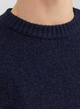 Pullover Jack & Jones Rollie Blu Navy per Uomo