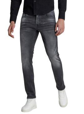 Pantaloni Jeans G-Star 3301 Nero per Uomo