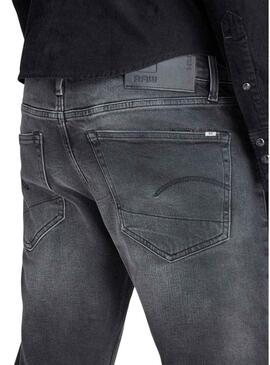 Pantaloni Jeans G-Star 3301 Nero per Uomo