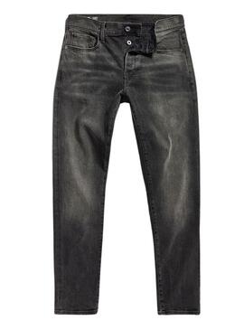 Pantaloni Jeans G-Star 3301 Nero per Uomo