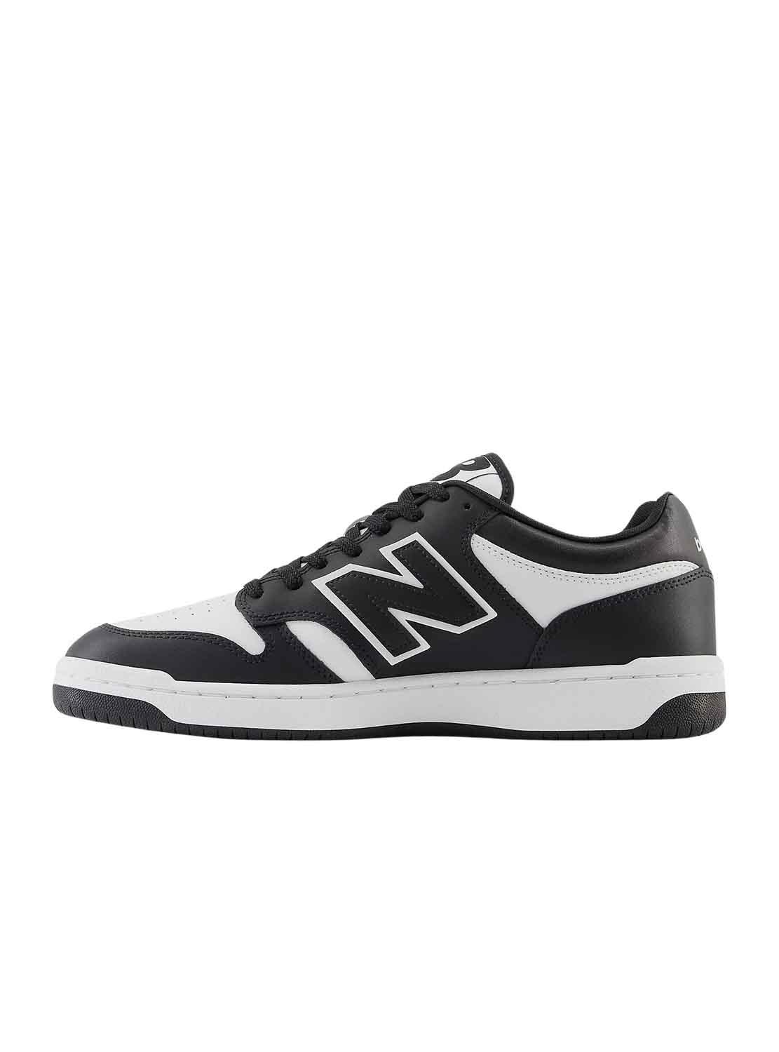 Sneakers New Balance BB480 Nero e Bianco