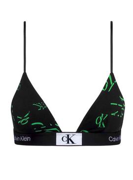 Reggiseno Calvin Klein Unlined Triangolo Nero Muje