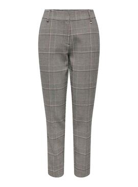 Pantaloni Only Veronica Iris Grigio per Donna