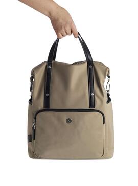 Zaino Munich Intelligente BackPack Beige per Donna