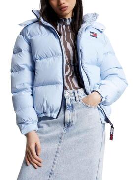 Giacca Tommy Jeans Alaska Puffer Blu Donna