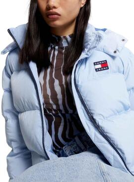 Giacca Tommy Jeans Alaska Puffer Blu Donna