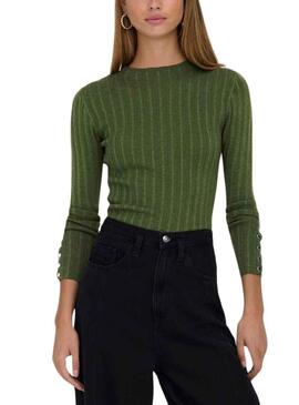 Maglia Only Dima Life verde scuro donna