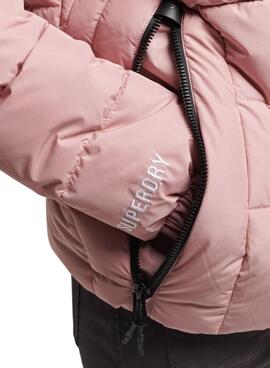 Giacca Superdry Spirit Sports Puffer Rosa Donna